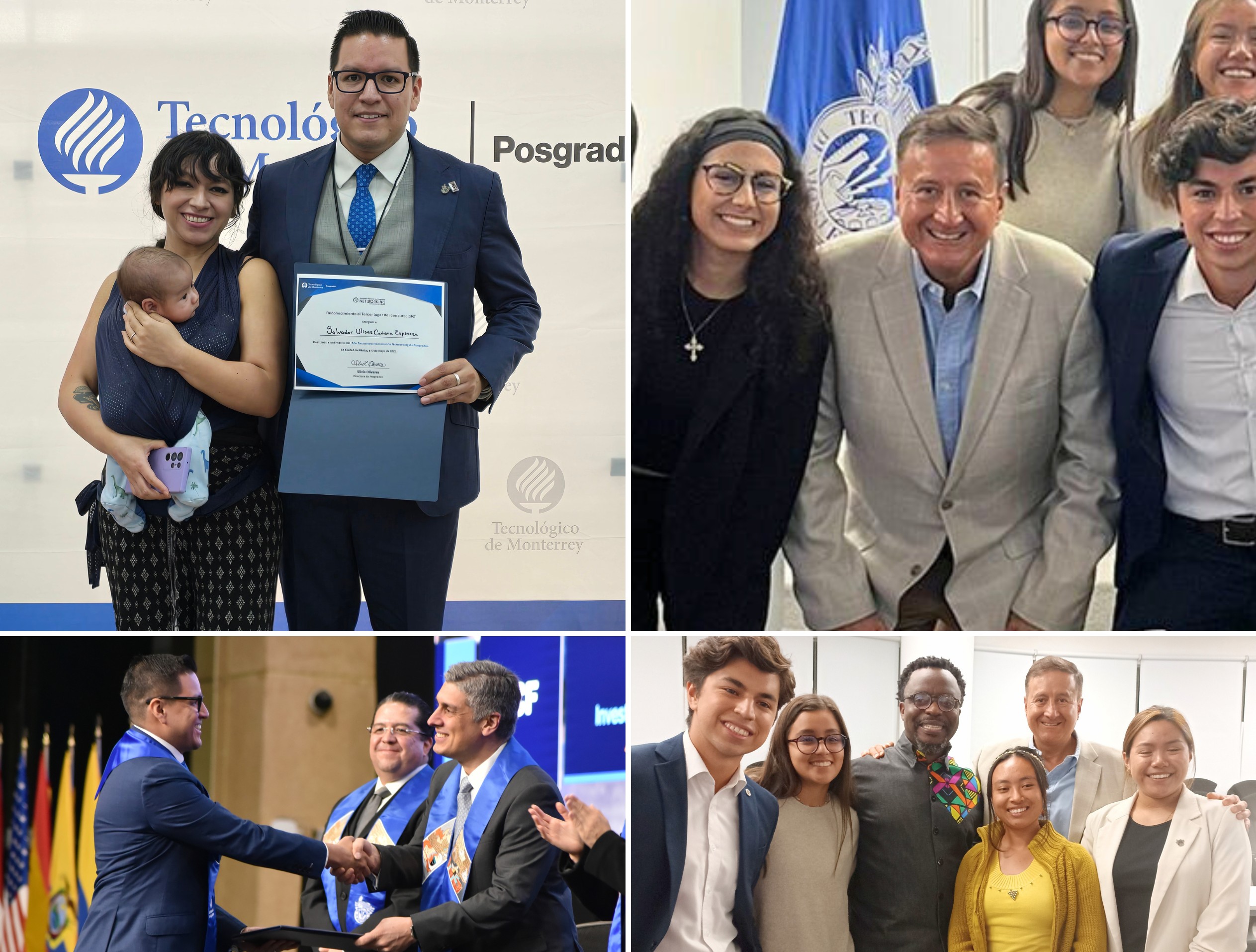 EGADE doctoral students stand out for their leadership and academic excellence at Tec